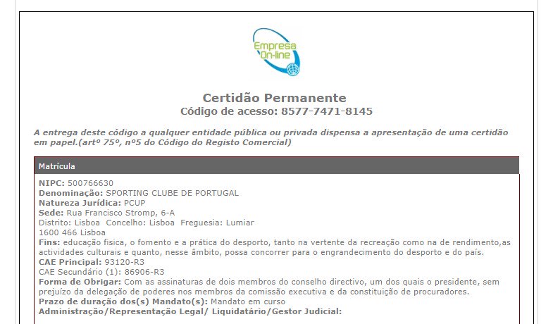 certidao-permanente-comercial Certidão Permanente Comercial